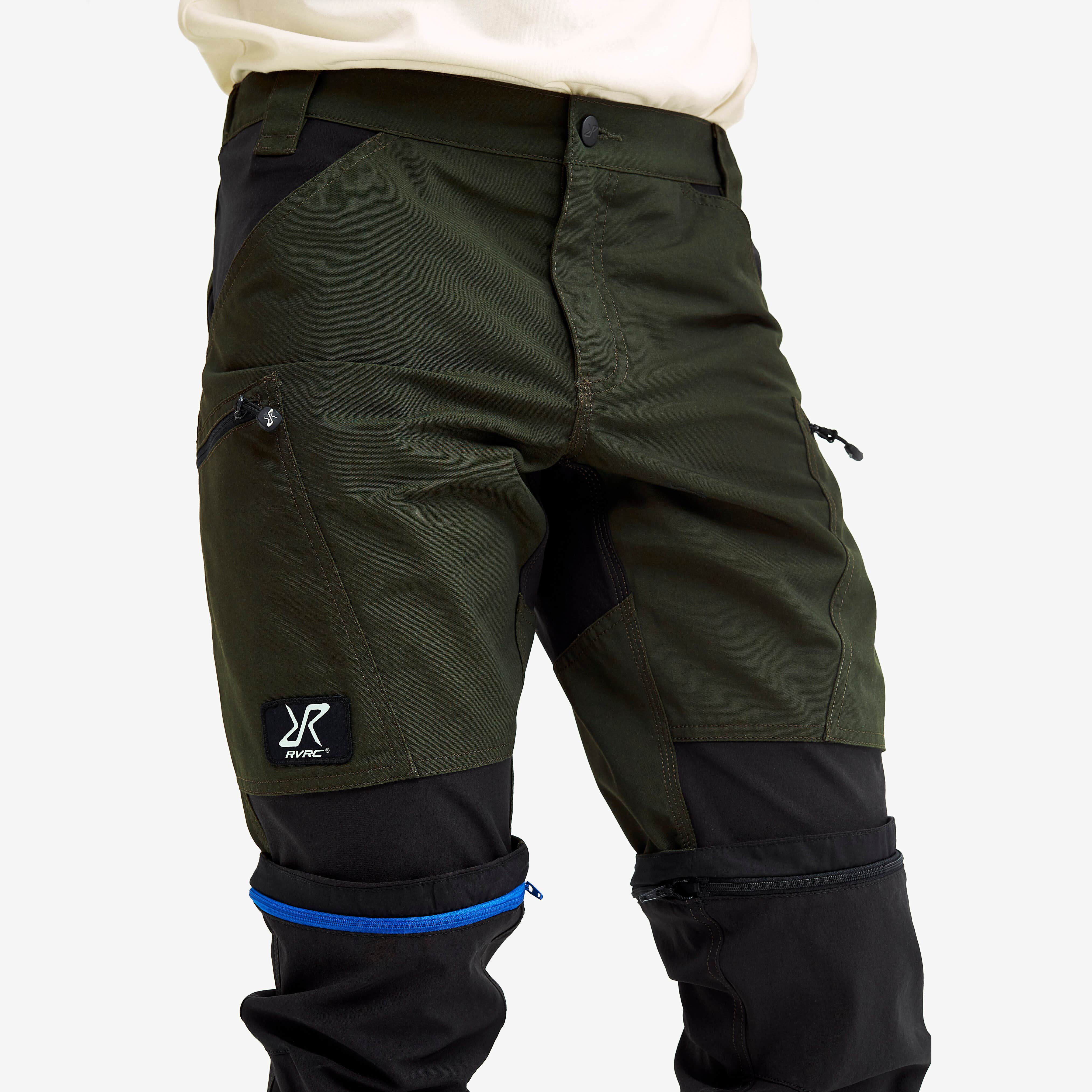 Nordwand Pro Zip-off Pants Homme Forest Green