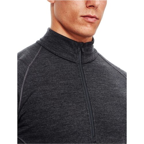 MERINO HERREN SHIRT BODYFITZONE WINTER ZONE LONG SLEEVE HALF ZIP LANGARM