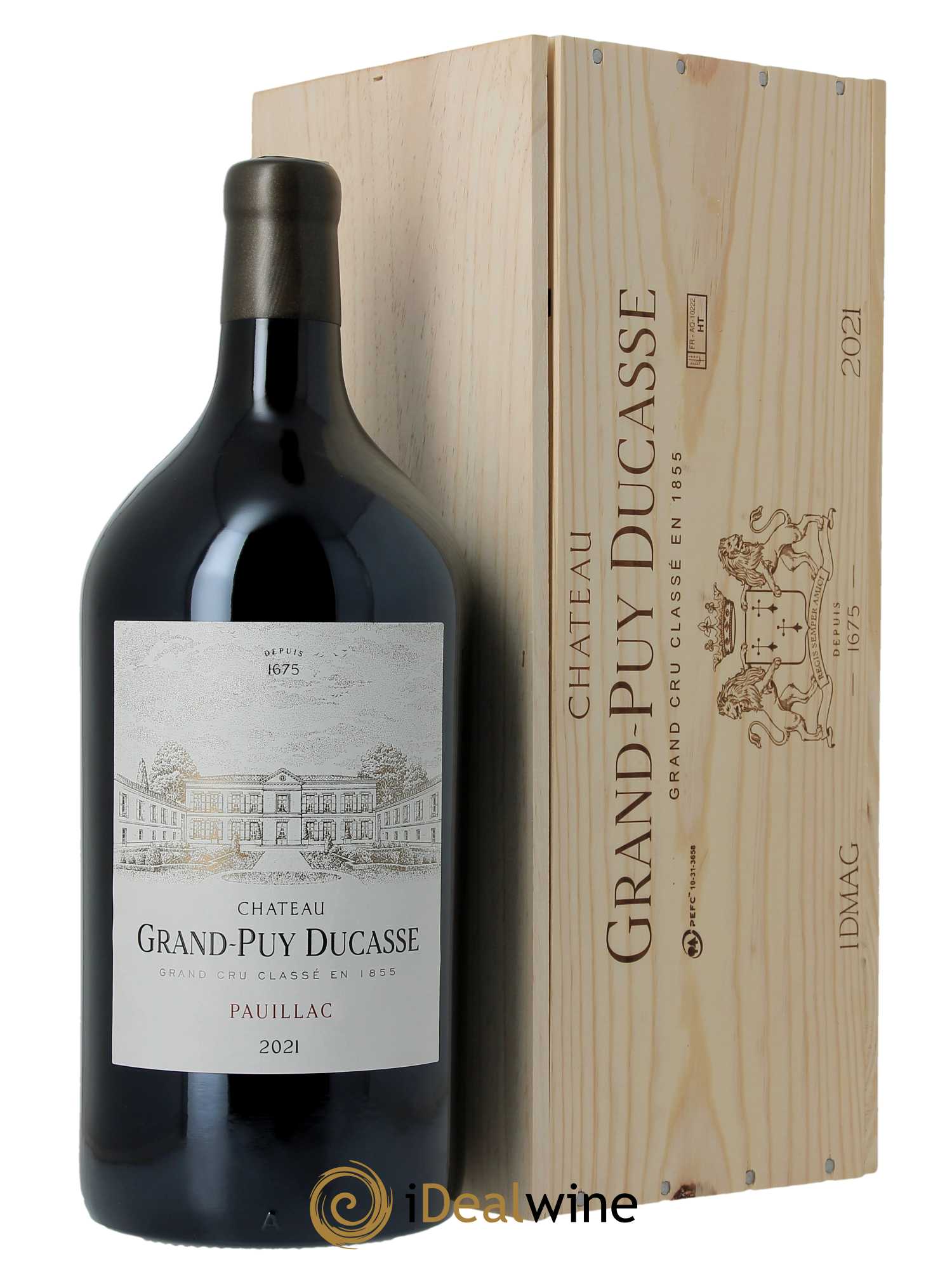 Château Grand Puy Ducasse 5ème Grand Cru Classé  2021 - Lot de 1 Double-magnum