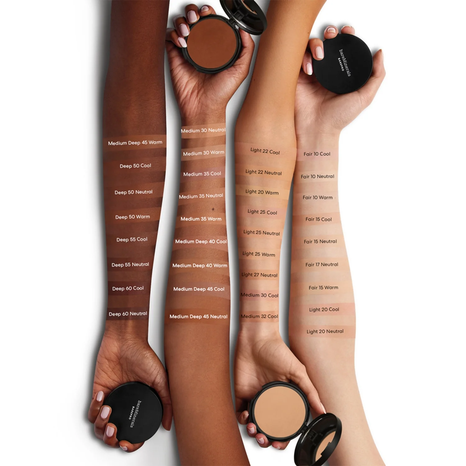 Barepro 16HR Skin-Perfecting Powder Foundation - Kompakt Foundation, Pudderfoundation