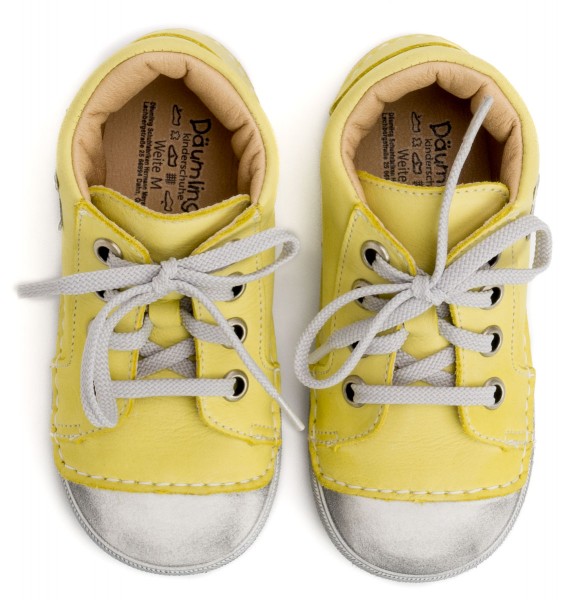 Däumling softie ~ Esther Sneaker ~ Chalk lemon