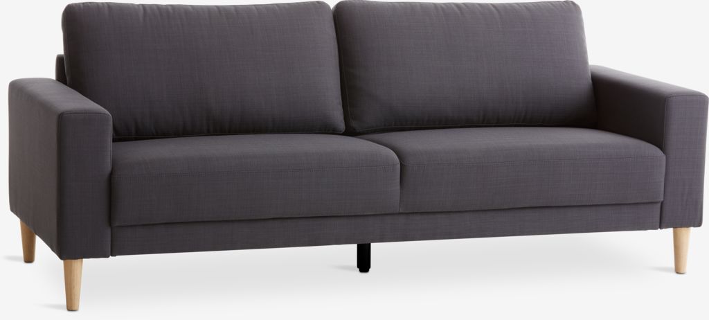 EGENSE Sofa 3-osobowa EGENSE w kolorze ciemnoszarym