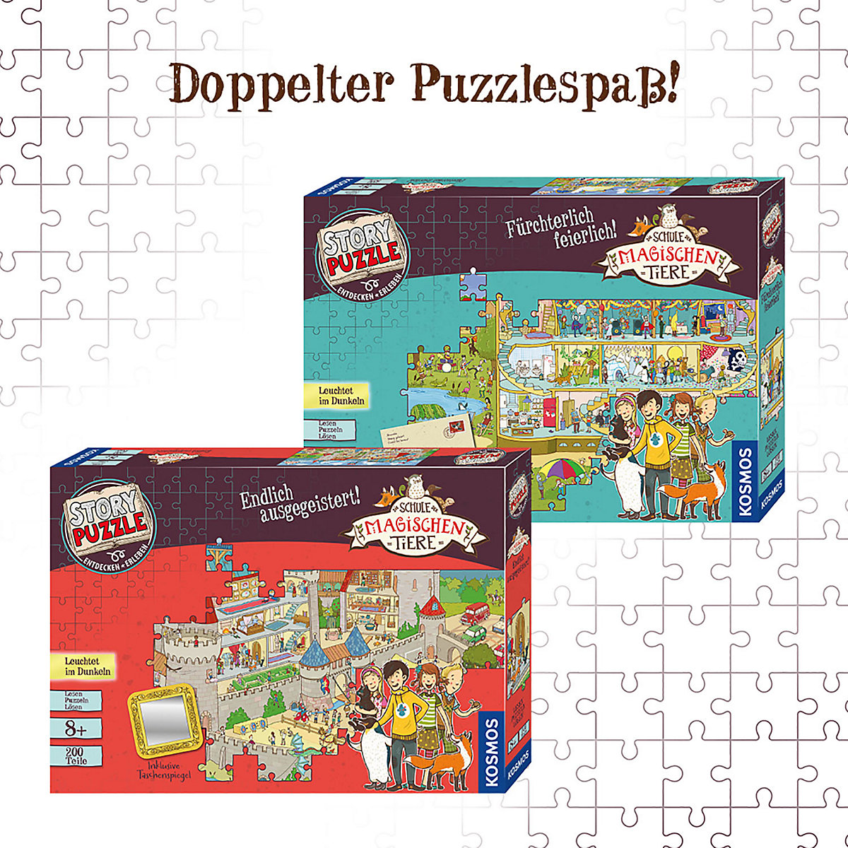 Schule der magischen Tiere - Story Puzzle: Fürchterlich feierlich!