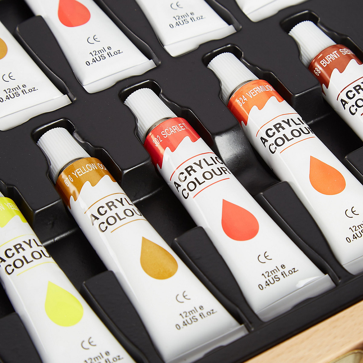 Einsteiger Malkoffer mit Acrylfarben