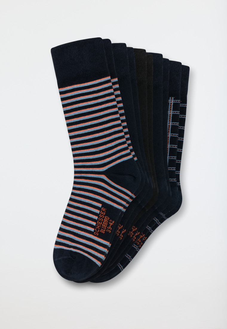 Socken 5er-Pack mehrfarbig gemustert - Bluebird
