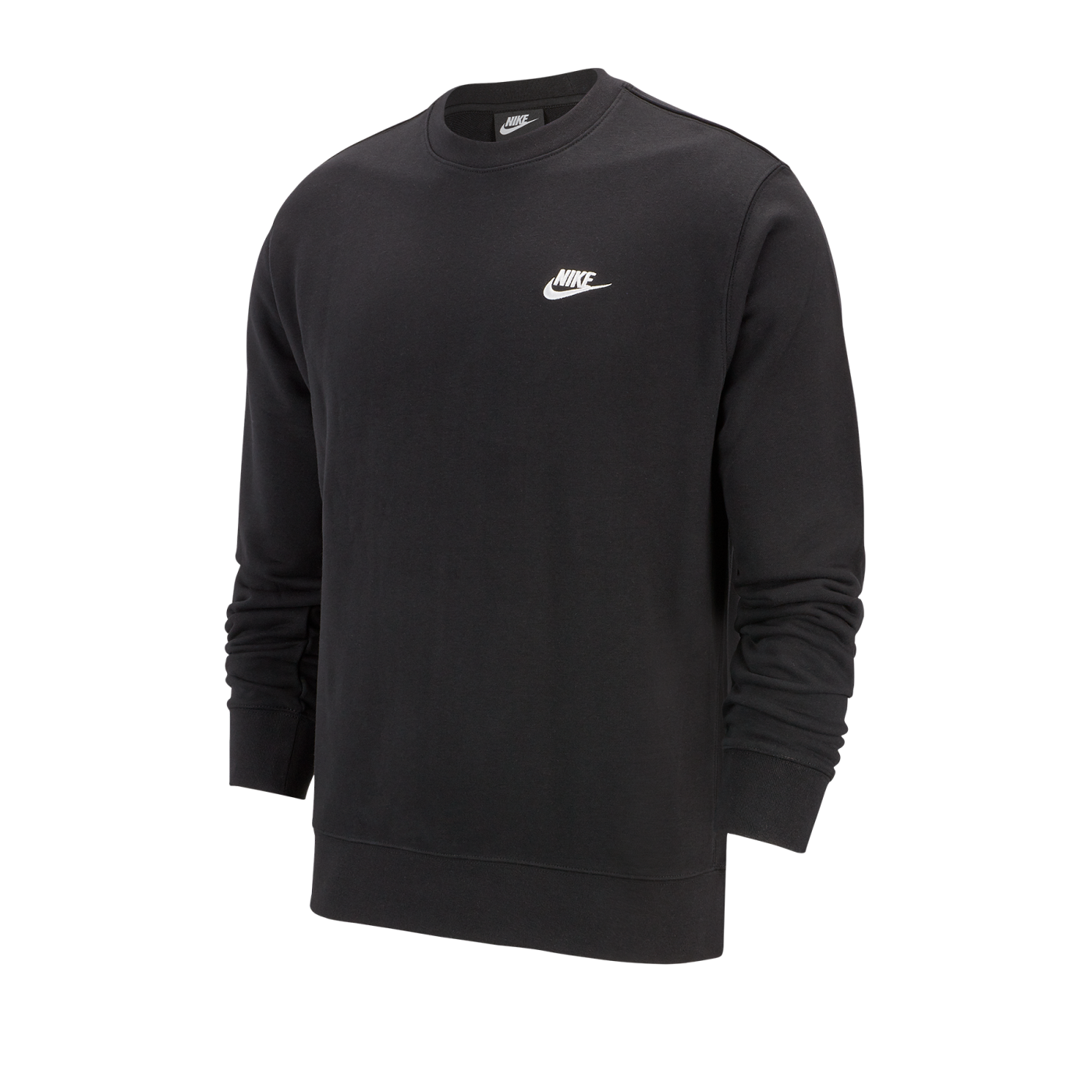 Nike Club Crew Sweatshirt Schwarz F010
