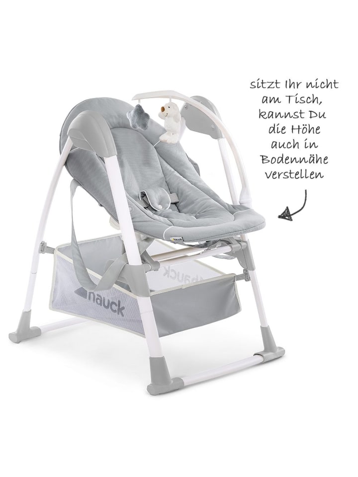 Hauck Sitn Relax 3in1 - Hochstuhl ab der Geburt, Babyliege in grau,weiss günstig kaufen onesize