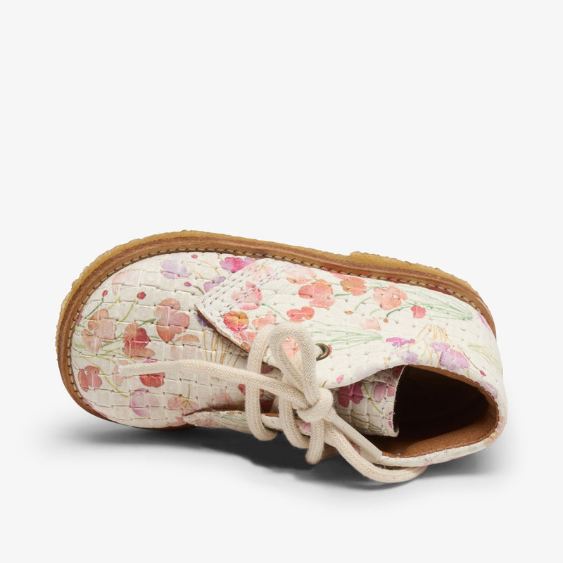 tue l flower print white - Weiß