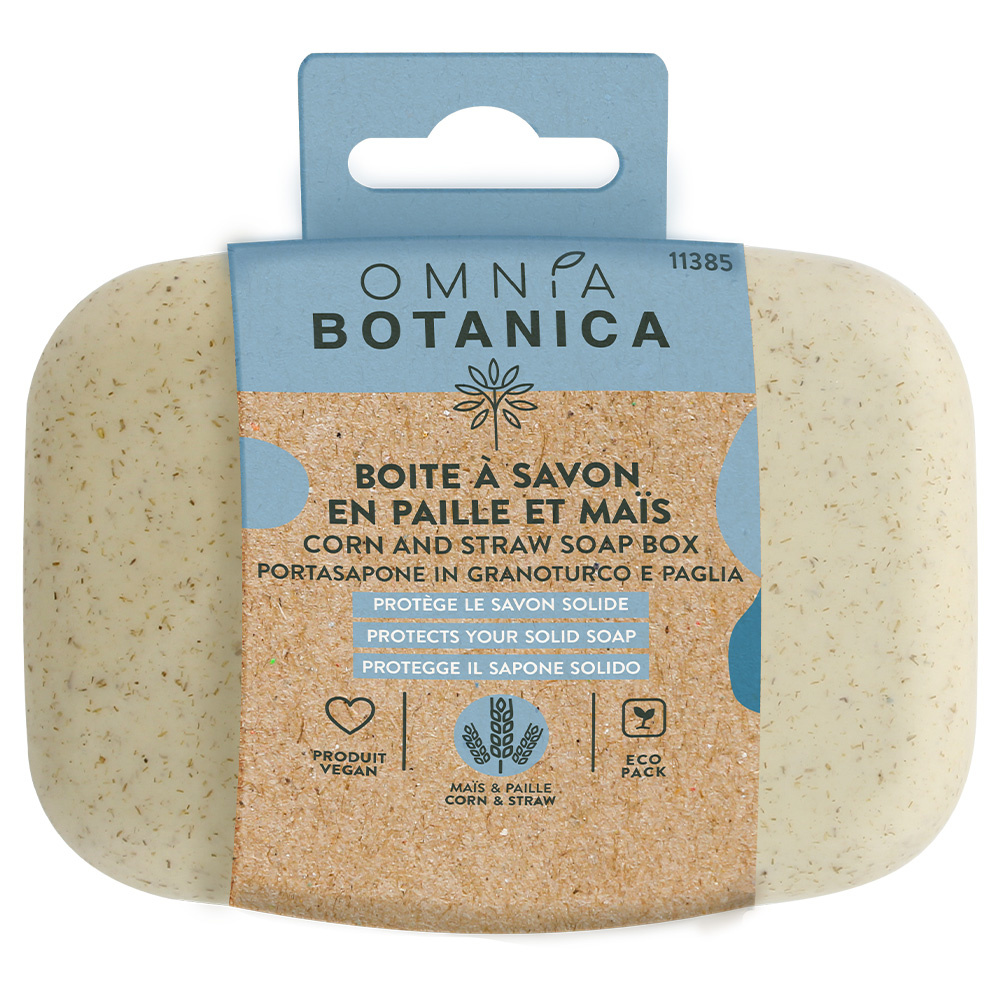 Omnia Botanica BOITE A SAVON EN PAILLE DE BLE ACCESSOIRE VOYAGE