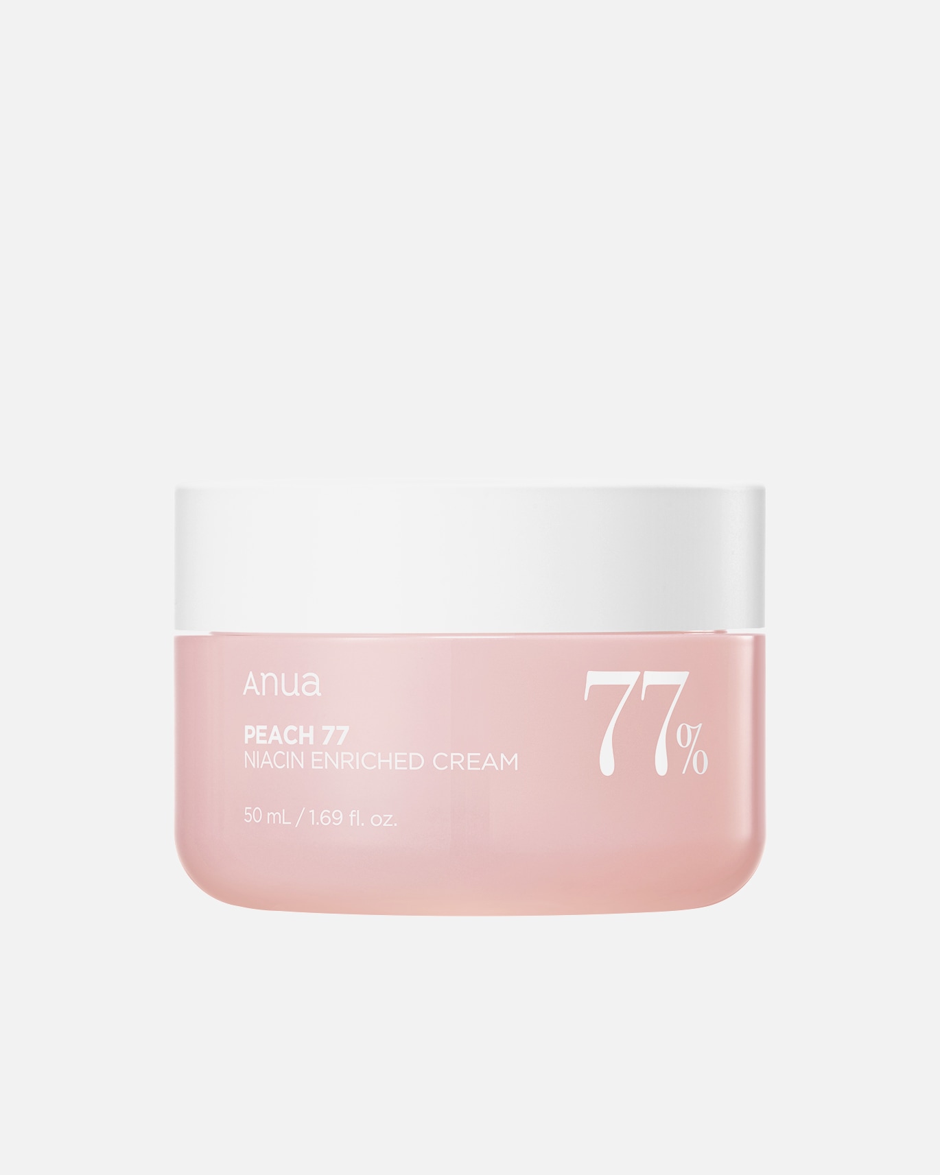 Crema arricchita con niacina al 77% di Anua Peach