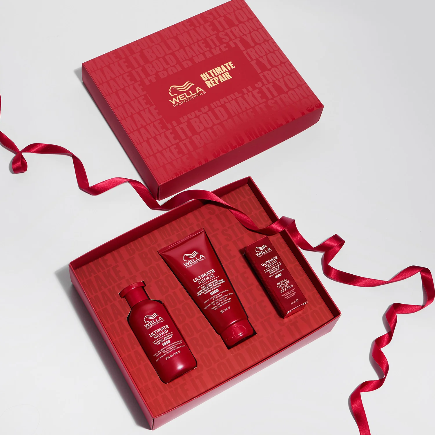 Kit de regalo de Navidad Ultimate Repair: champú, acondicionador y Miracle Hair Rescue - Kits de regalo para el cabello, champú reconstructivo