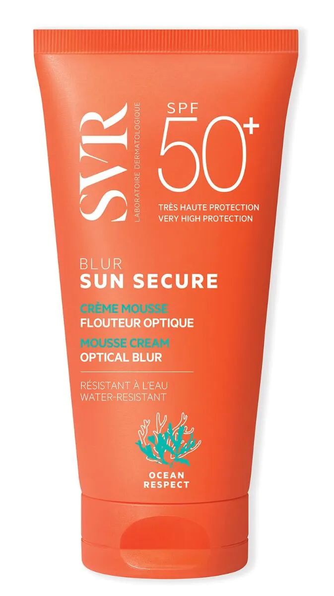 SVR Sun Secure Blur Peach Mousse SPF50+