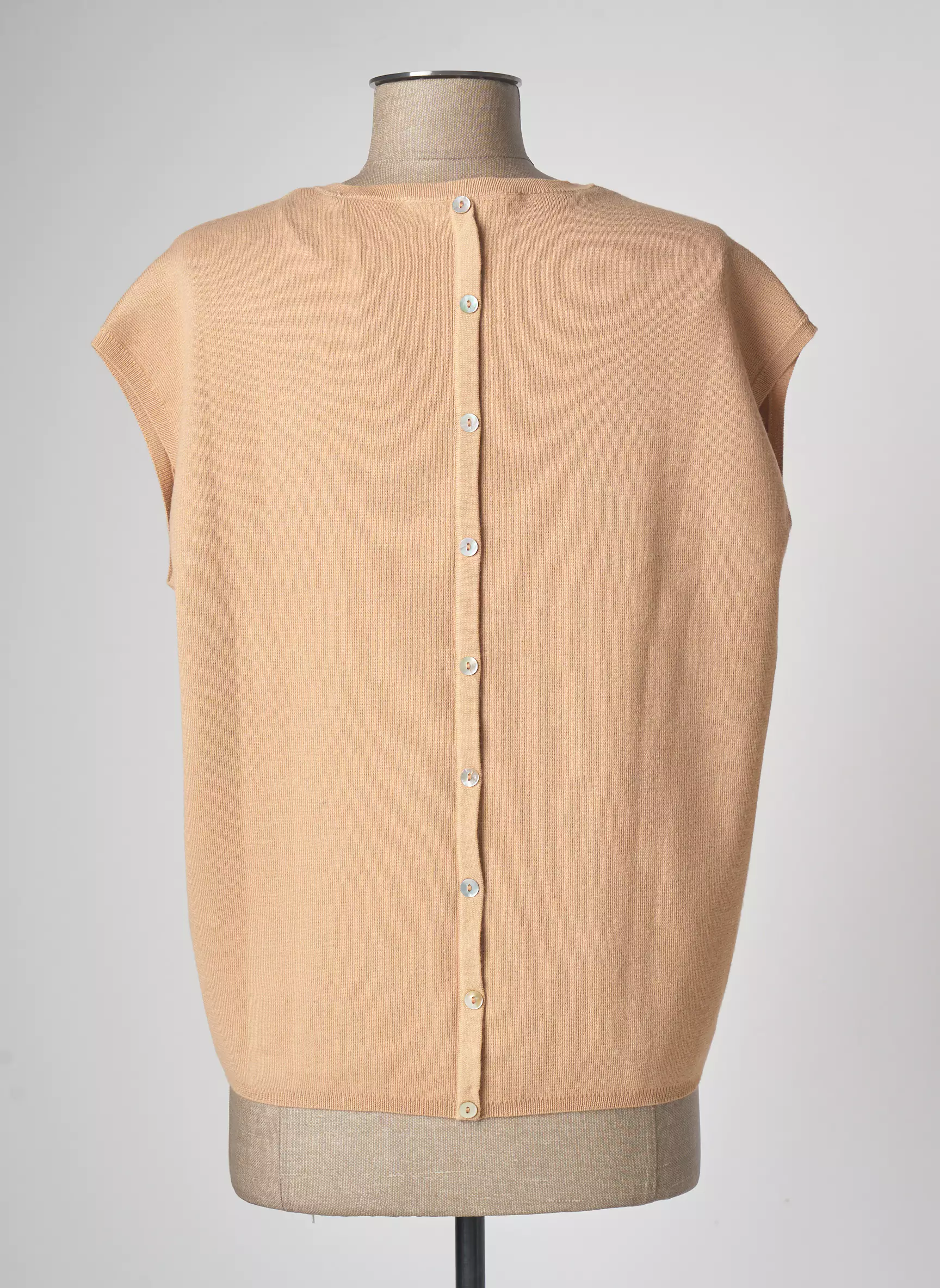 Yaya Pulls Femme couleur beige