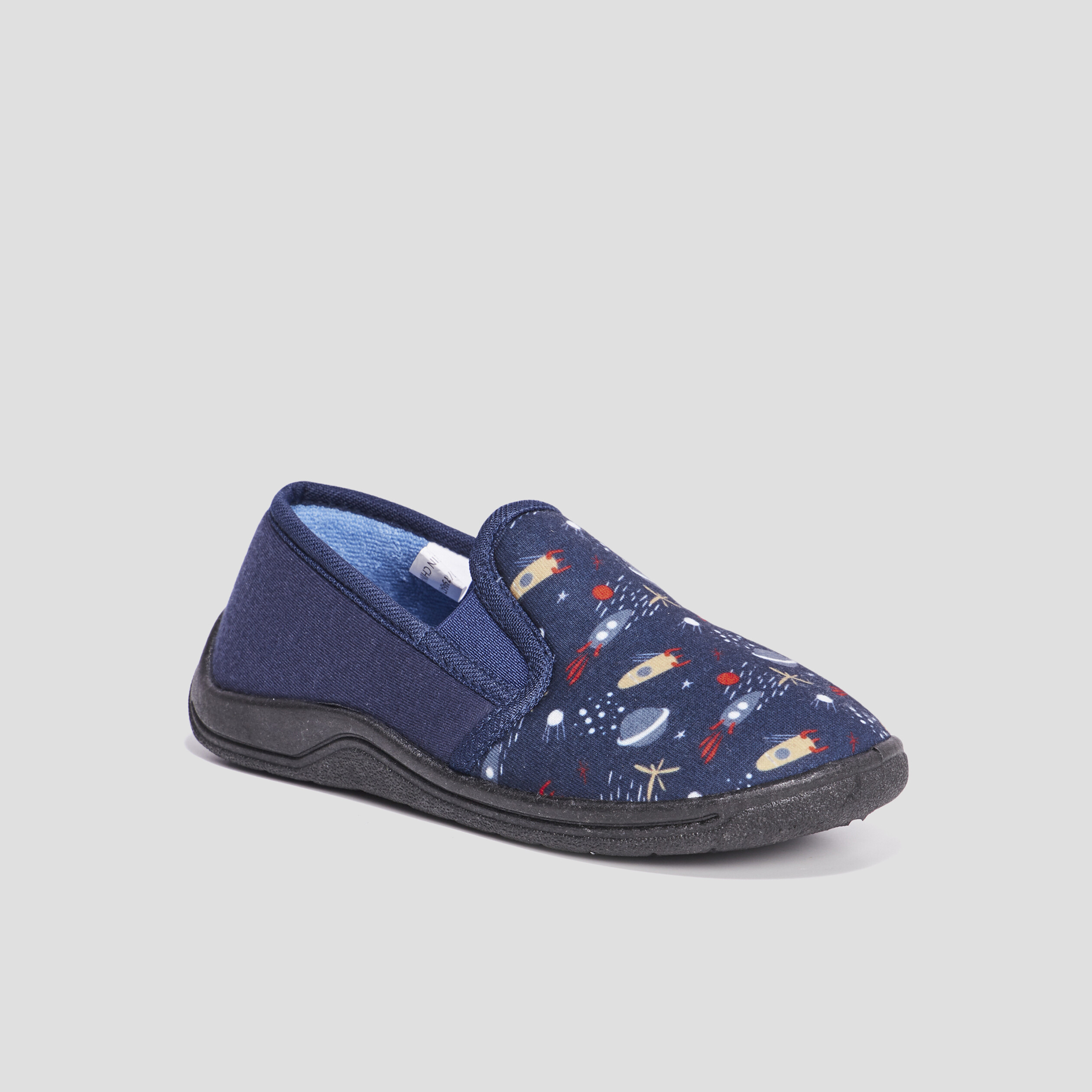 Chaussons emboîtant bleu marine garçon | La Halle