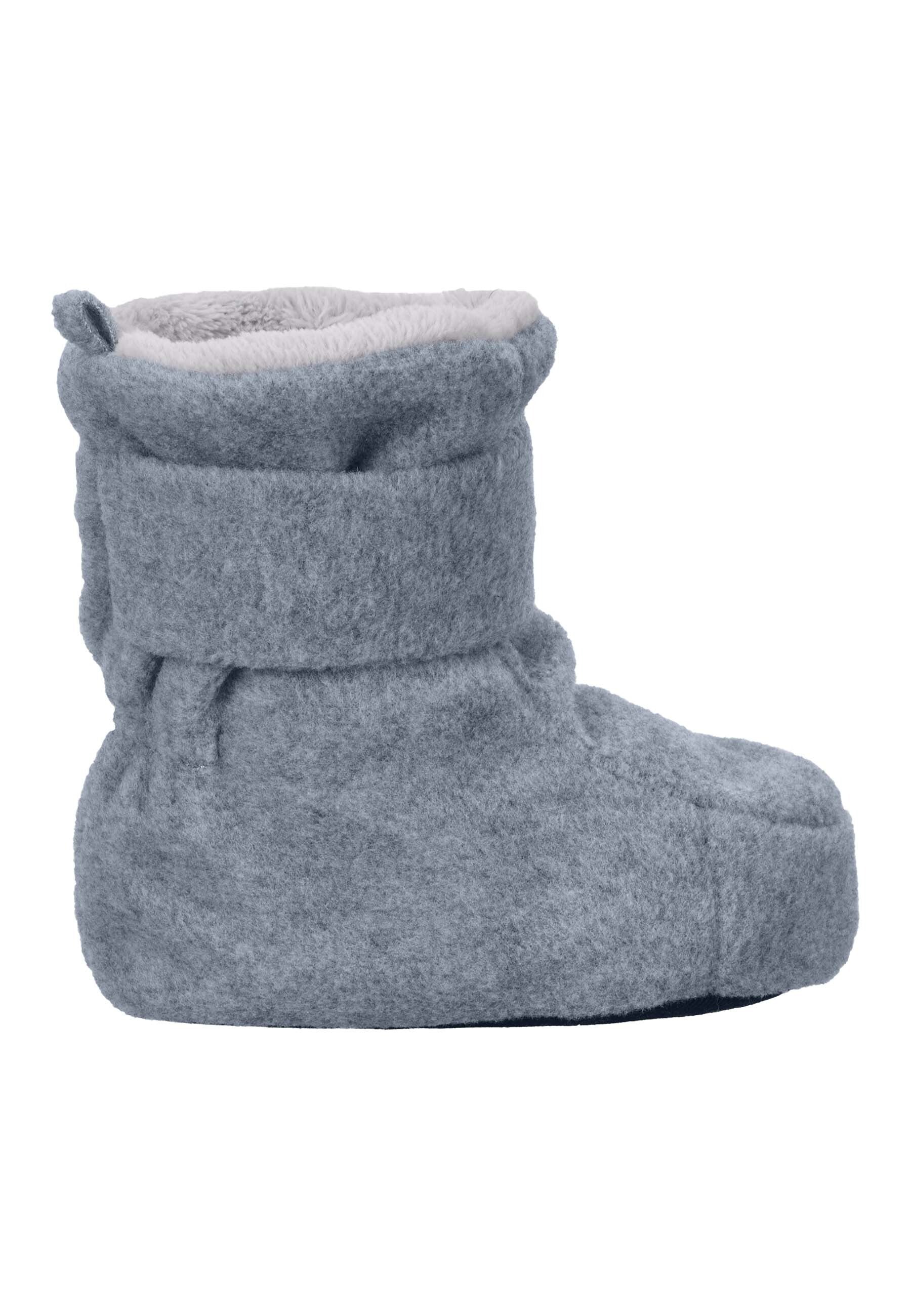 Baby-Schuh aus Microfleece mit Klettverschluss
