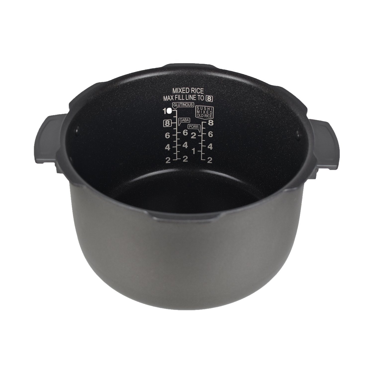 Cuckoo Reiskocher CRP-P1009S, 1150 W, CRP-P1009S HP Dampfdruck Reiskocher 1,8l 10 Tassen, Schnellkochtopf