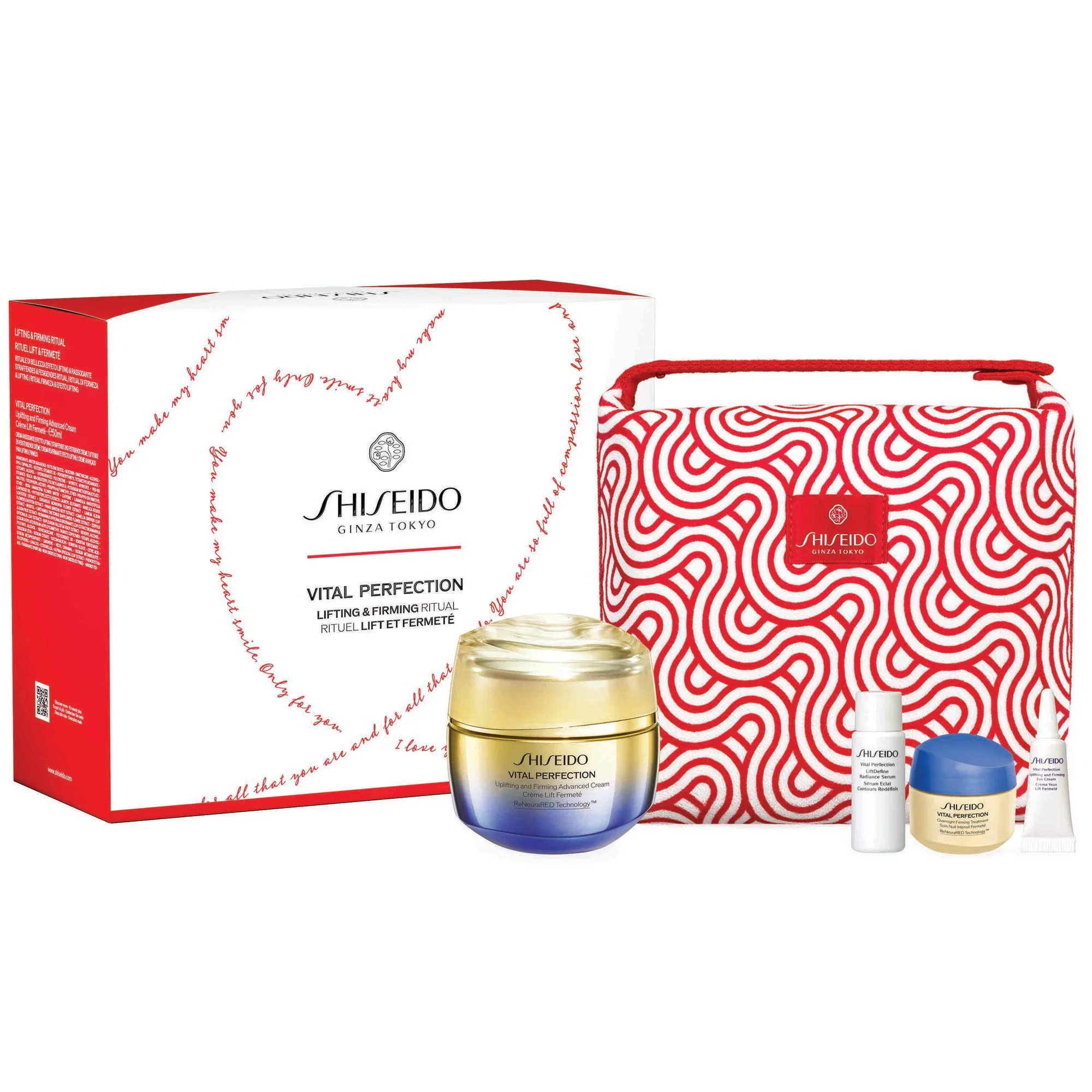 Vital Perfection Conjunto Avançado em Sachês - Caixa Lifting, Creme de Dia Lifting