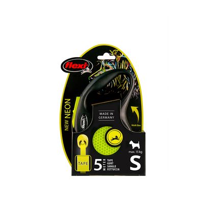flexi New Neon Gurt-Leine, 5 m