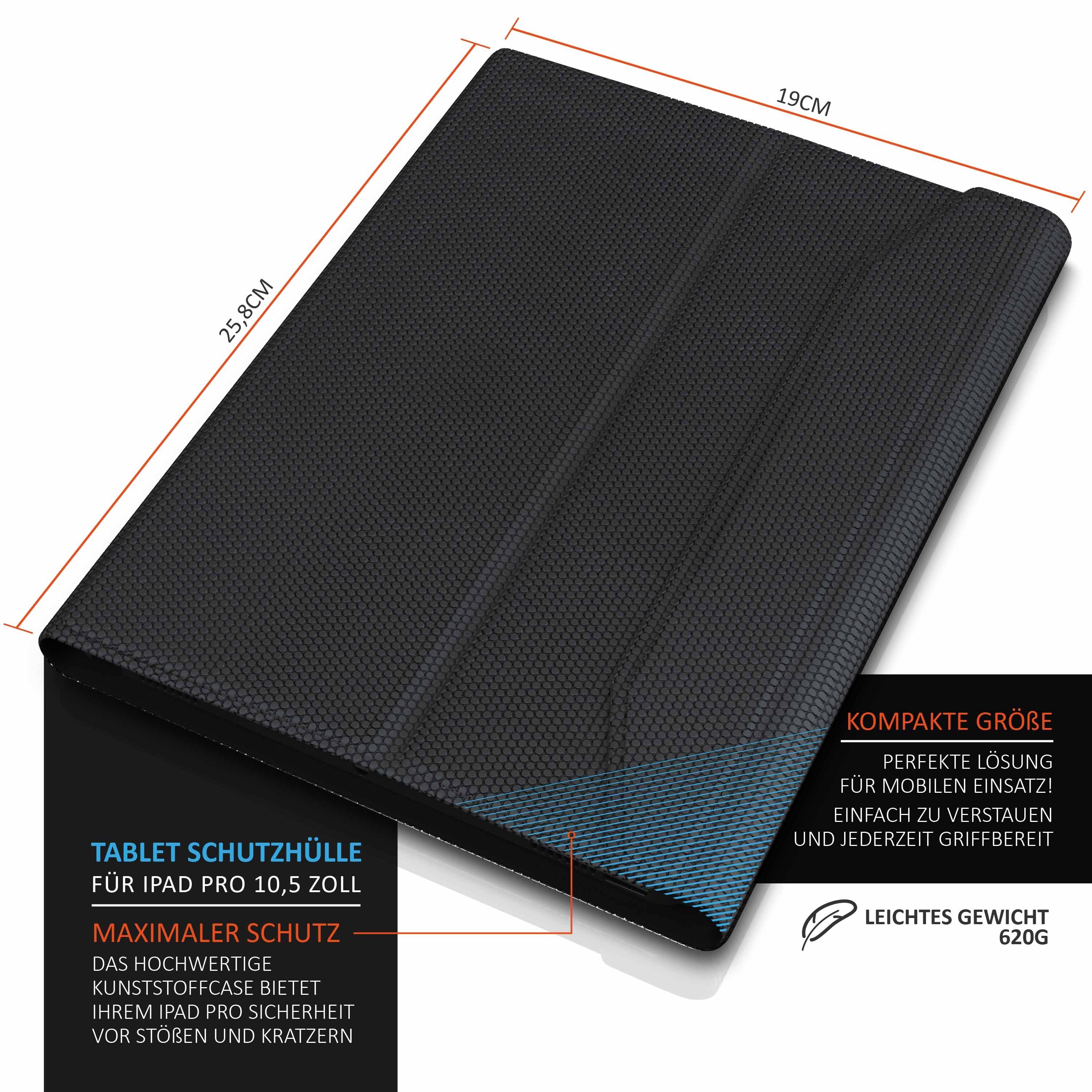 Aplic Tablet-Tastatur (Kunstledercase für iPad Pro 10,5