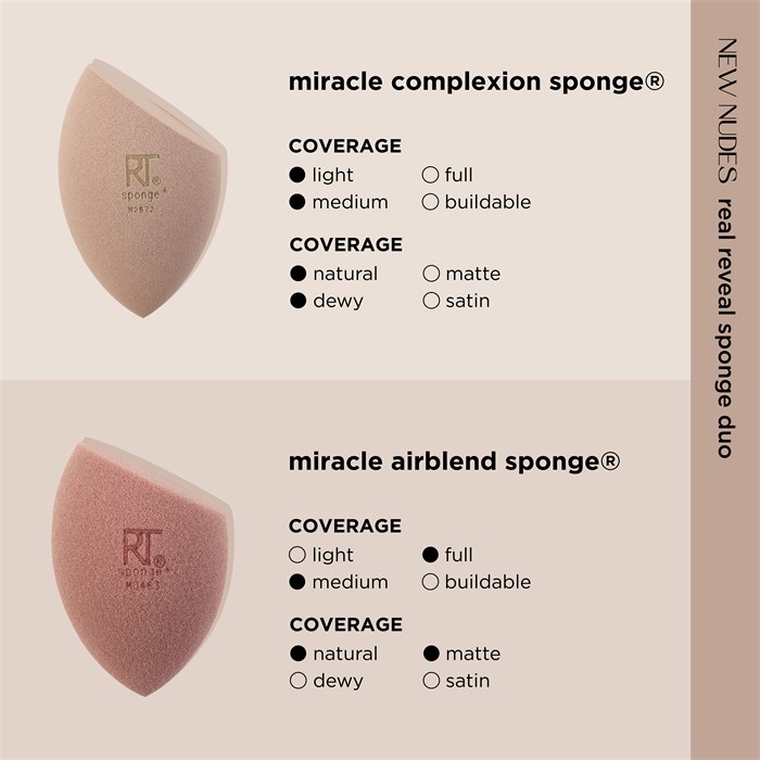 Real Reveal Sponge Duo