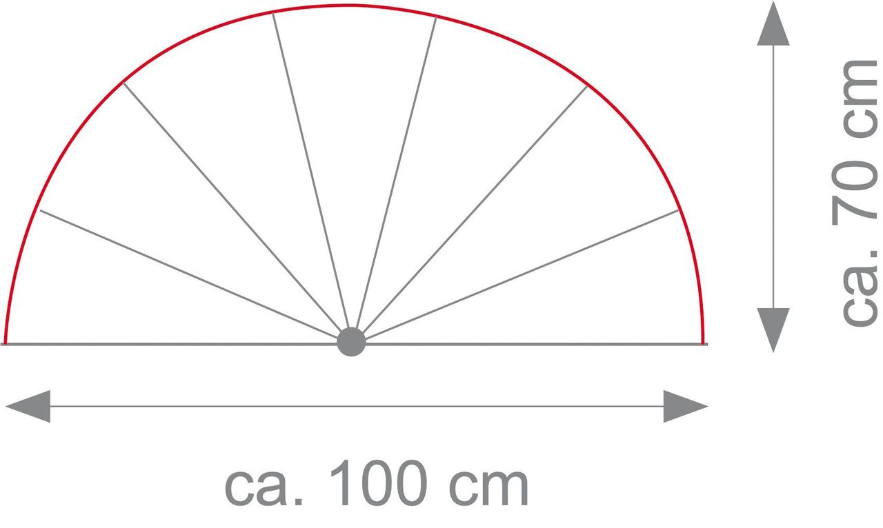 Ridder Duschfaltkabine Ombrella 