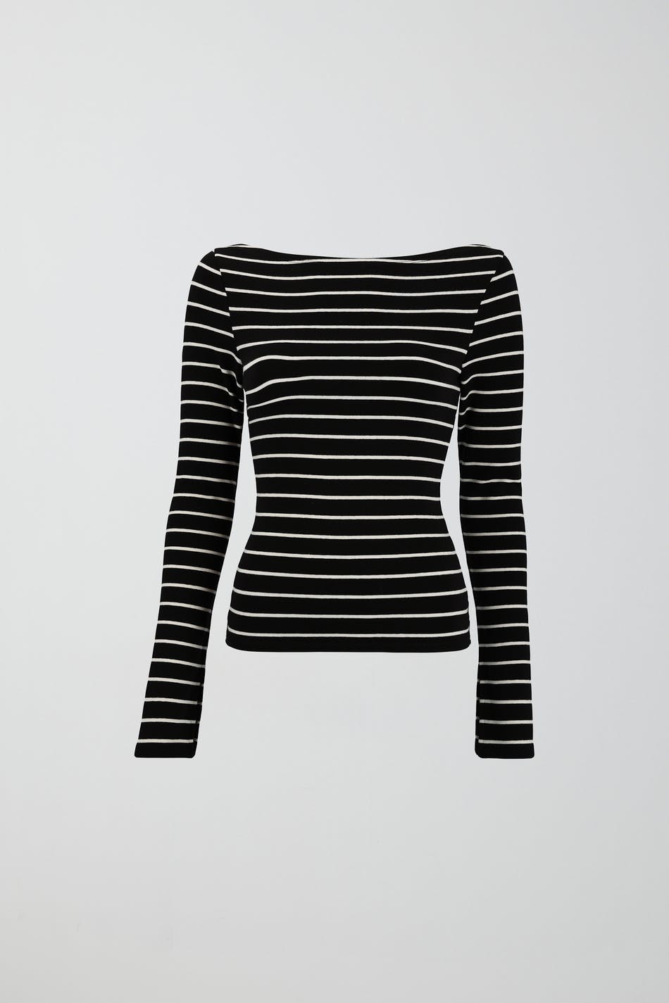 Soft boatneck top
