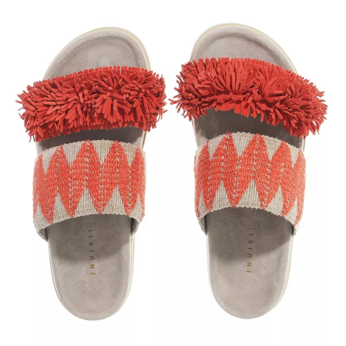 INUIKII Komfort Sandalen orange Slide