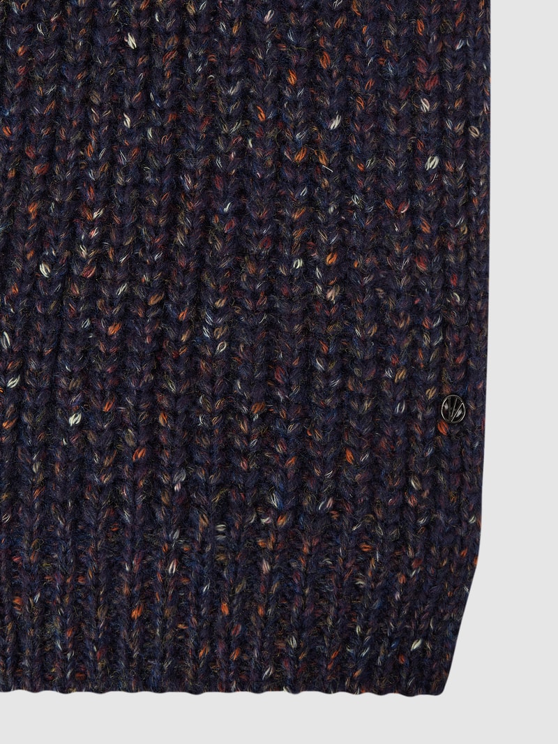 Schal mit Woll-Anteil in blau