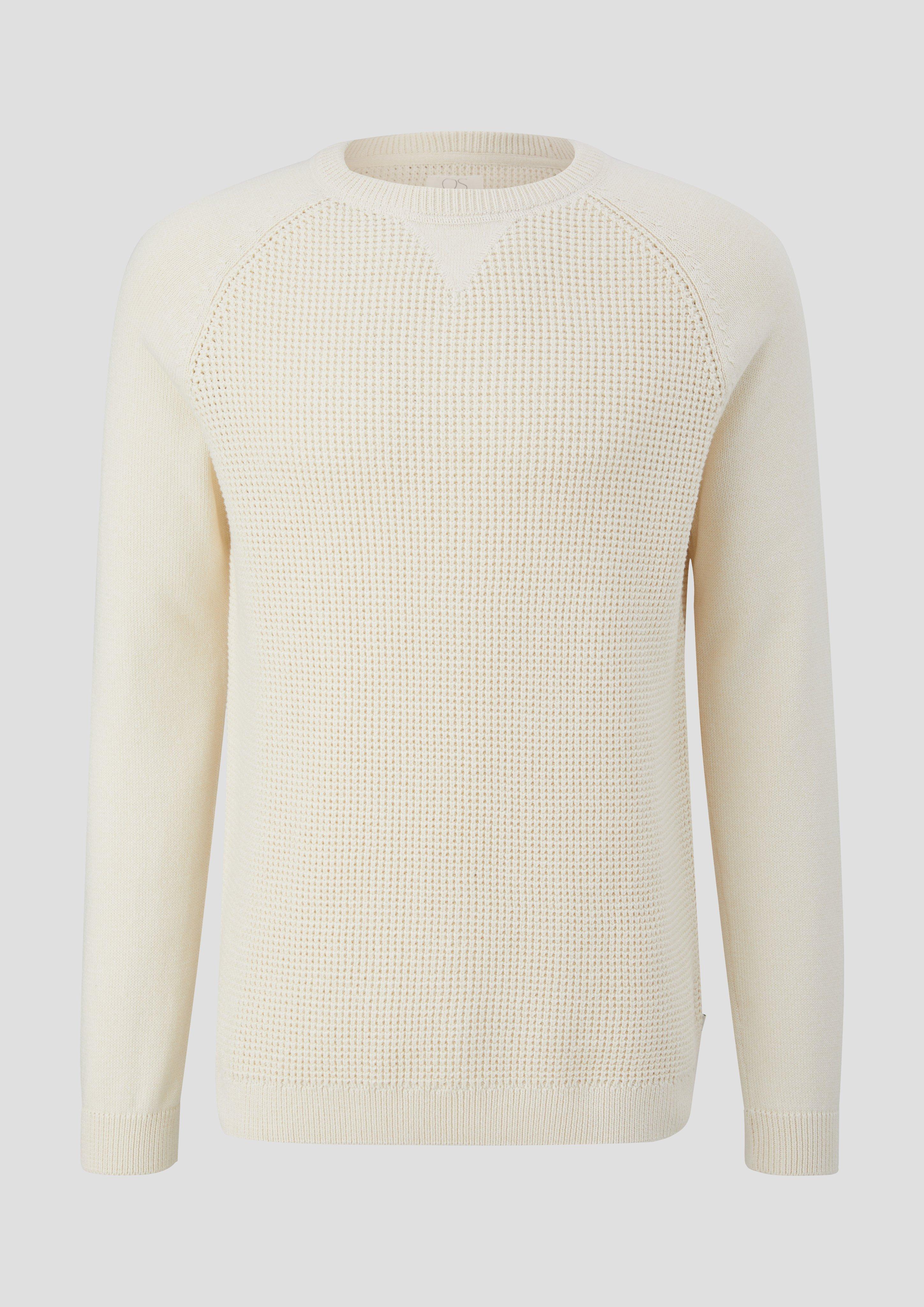 Strickpullover mit Raglanärmeln  2145183-01W0