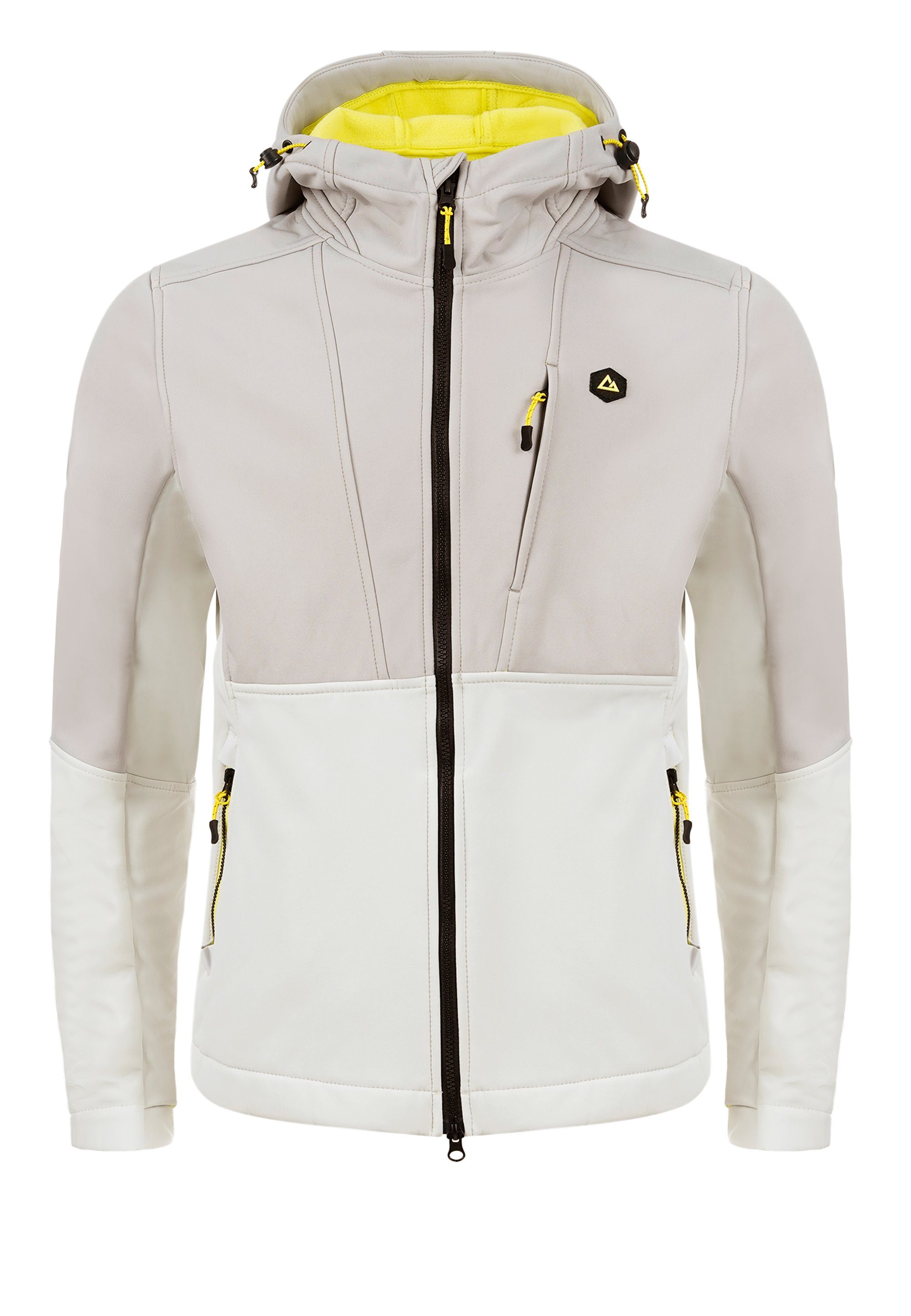 GIORDANO Softshelljacke Silvermark by G-Motion Teflon mit wasser- und windabweisender Funktion