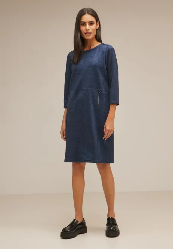 Street One Velours Kleid