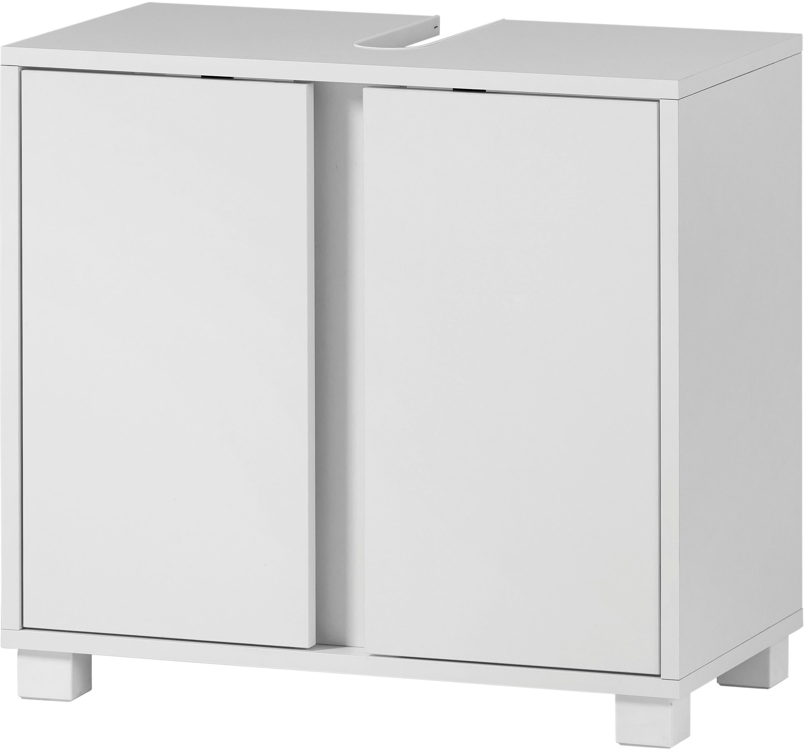 INOSIGN Badmöbel-Set Dex, (3-St), bestehend aus Waschbeckenunterschrank, Hochschrank, Spiegelschrank