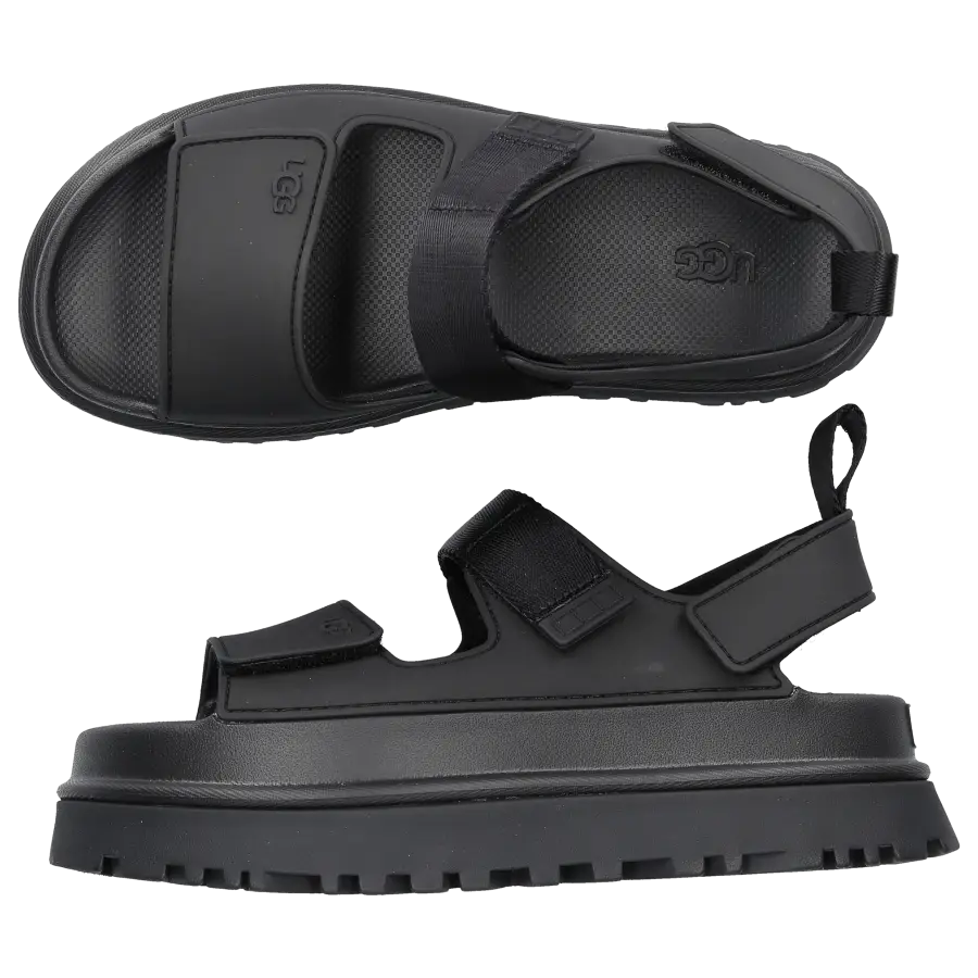 UGG - Plateausandalen GOLDENGLOW TPU - schwarz