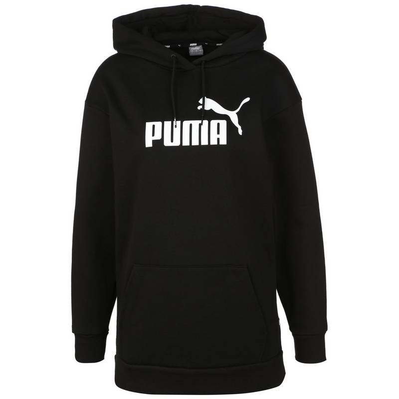 PUMA Essentials Elongated Logo Hoodie Damen