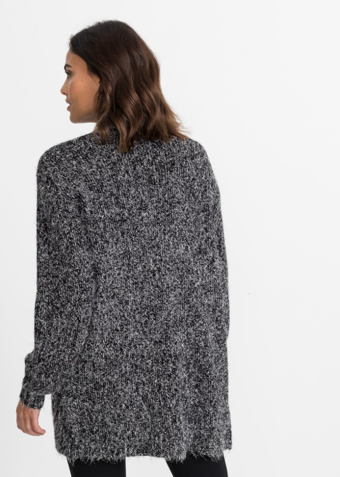 Strickjacke mit Glitzer