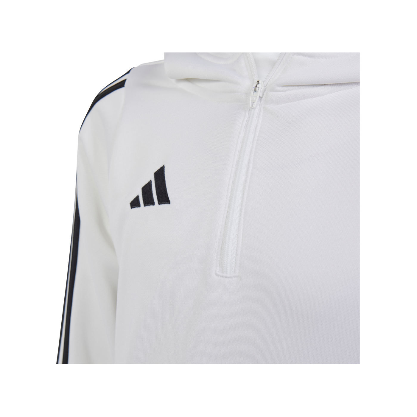 adidas Tiro 24 Training Hoody Kids Weiss Schwarz