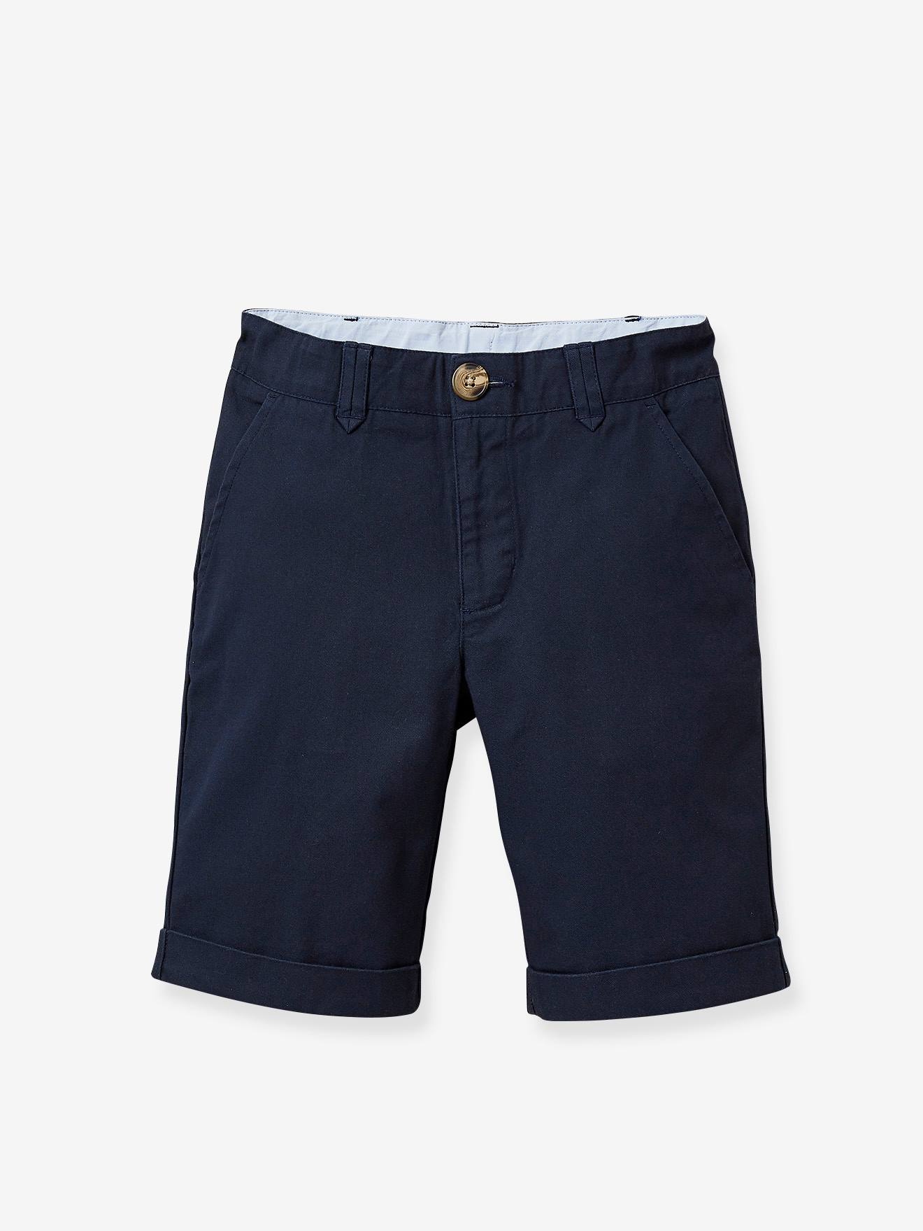 Bermuda classique garçon CYRILLUS marine