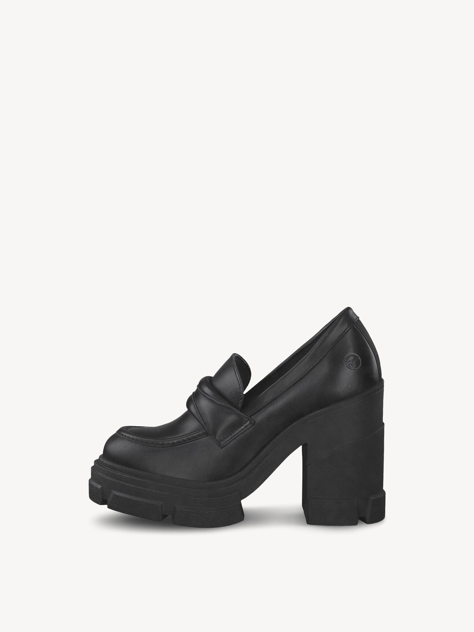 Trotteur en cuir - noir