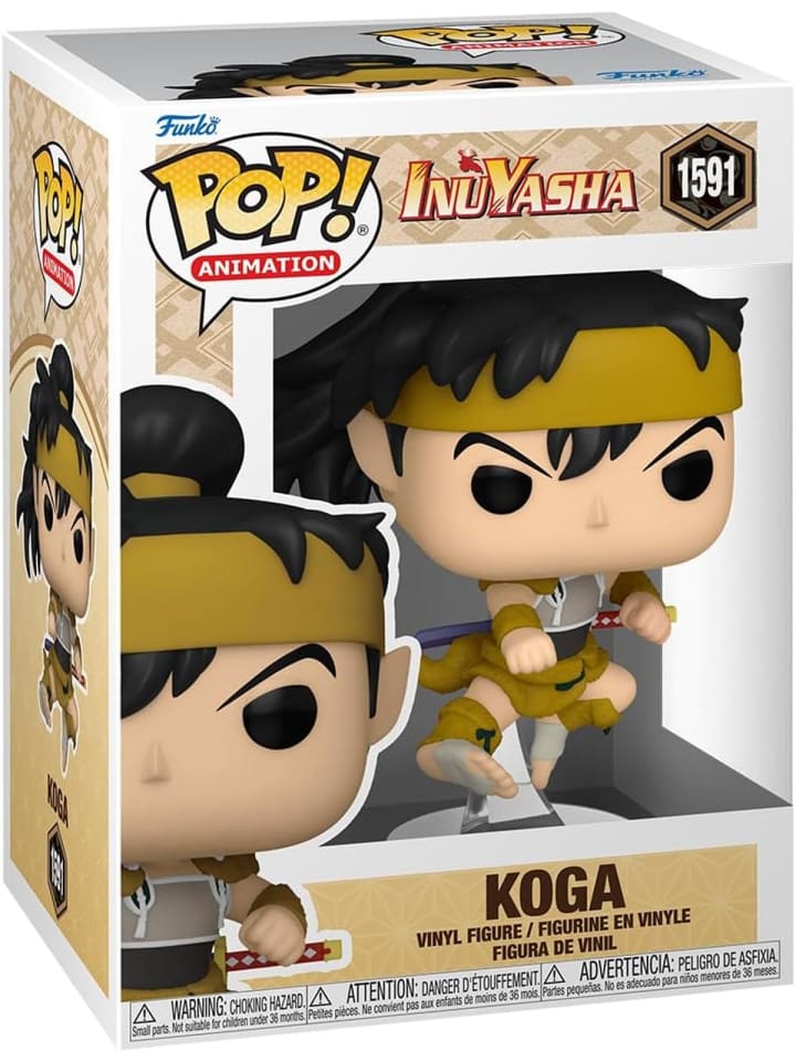 Funko Animation: Inuyasha - Koga - Vinyl-Sammelfigur  Anime Fans günstig kaufen onesize