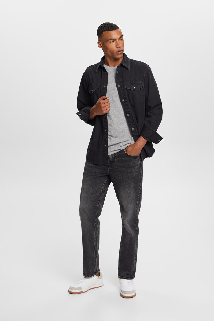 Jeanshemd, 100 % Baumwolle