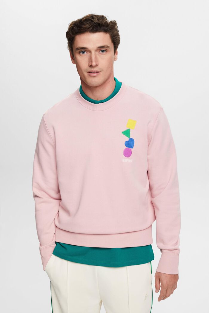 Logo-Sweatshirt mit Stickerei