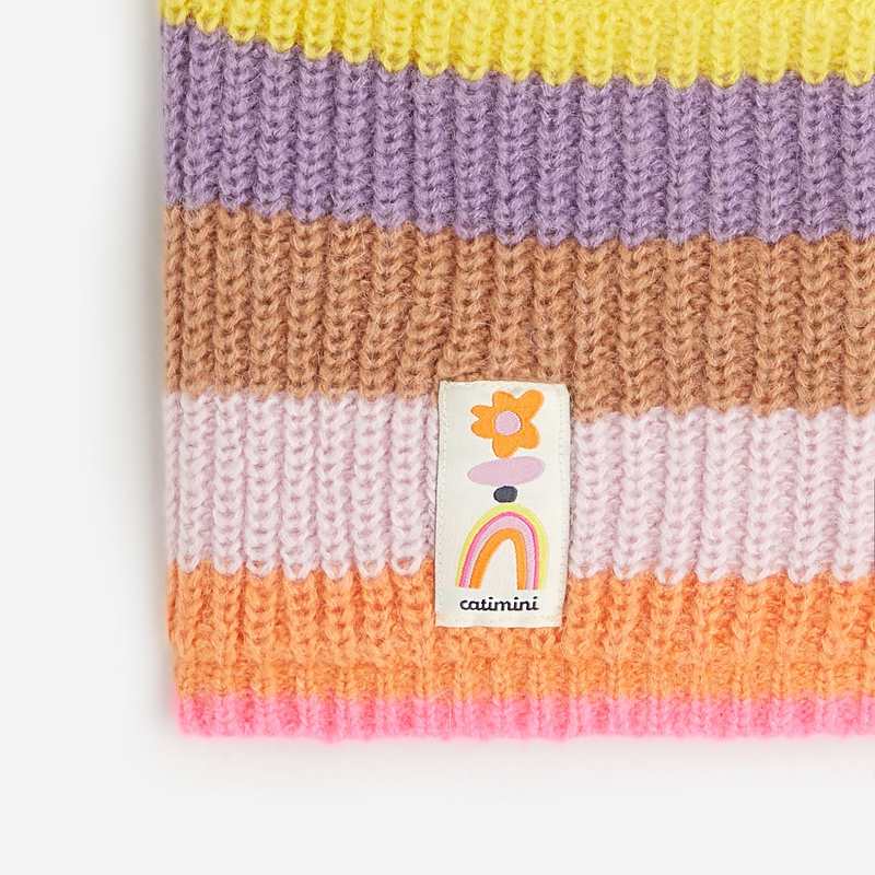 Snood fille multicolore jaune Catimini
