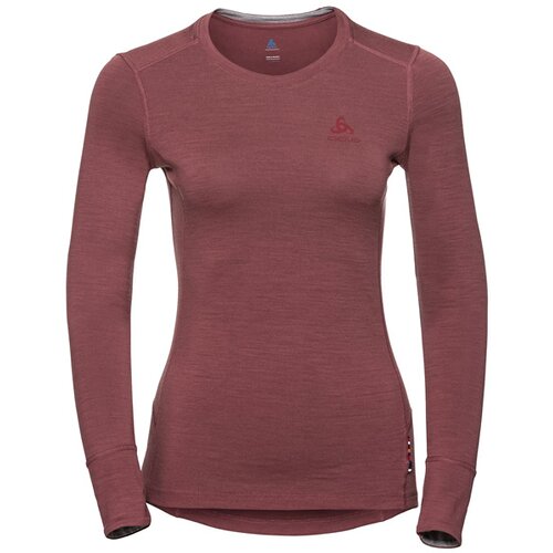 DAMEN LANGARM SHIRT BL TOP CREW NECK L/S MERINO 200