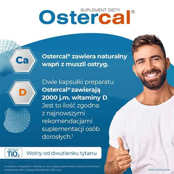 Ostercal, Preparat za jačanje kostiju, Film tablete