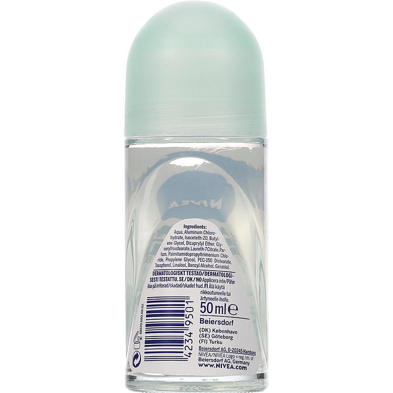 Nivea Roll-on Nivea 50 ml B&W Fresh dame