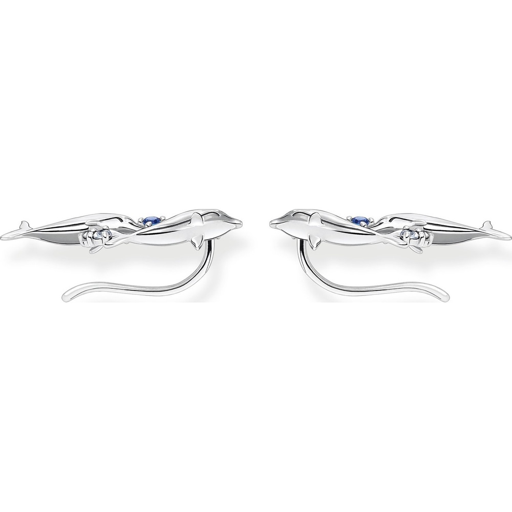 Thomas Sabo Boucle d'oreille unique 925 Argent Boucles d'oreilles