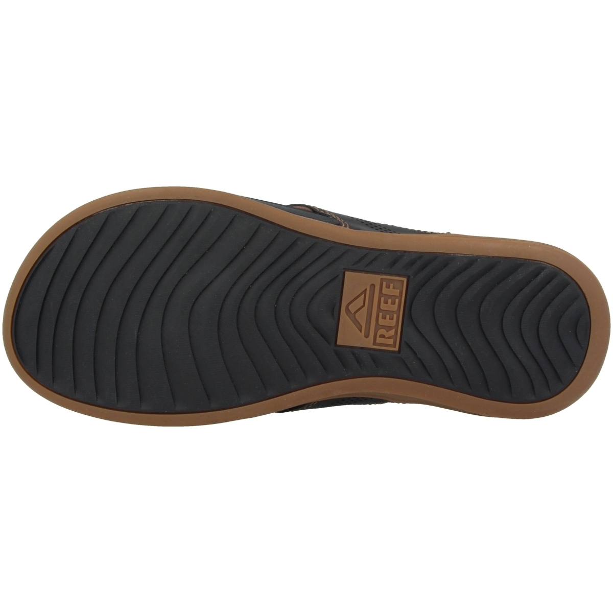 Reef Cushion Bounce Lux Zehensandale schwarz