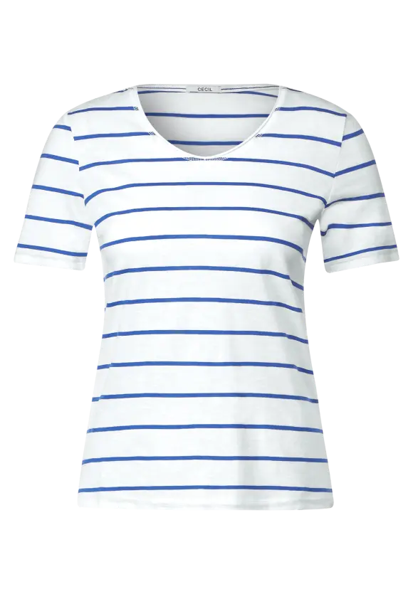 CECIL T-Shirt mit Streifenmuster