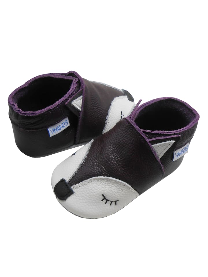 Yalion Baby Krabbelschuhe in Fuchs Dunkellila günstig kaufen