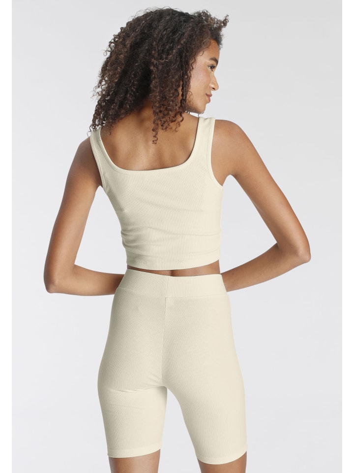 LASCANA Shorty in beige günstig kaufen